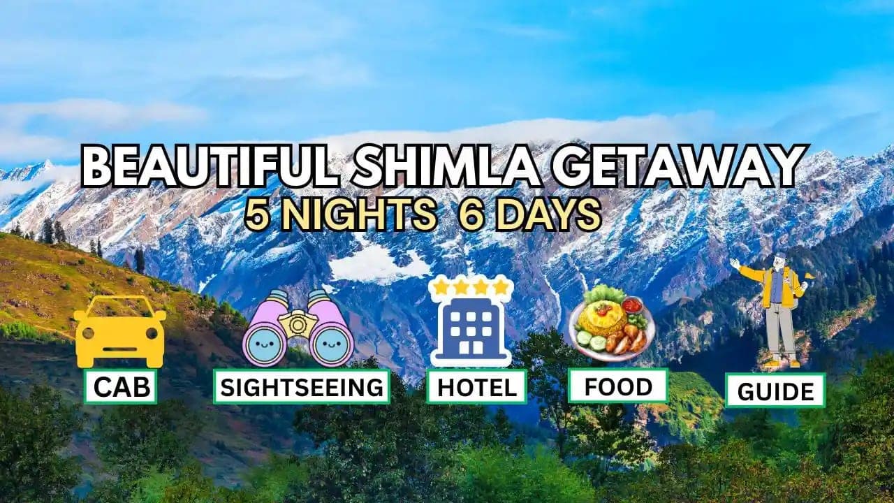 Beautiful Shimla Getaway - Hills & Adventure Package